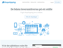 Tablet Screenshot of dropshipping.se